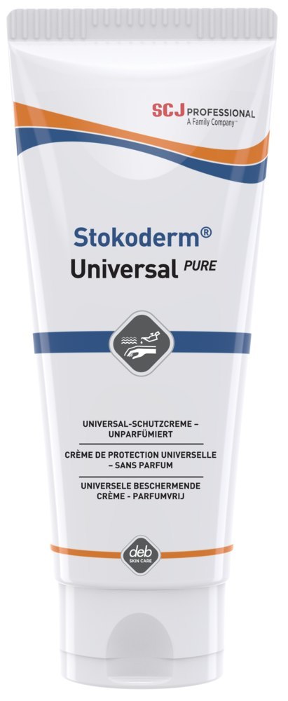 Stokoderm UNIVERSAL PURE Hautschutzcreme univers 100 ml Tube Produktbild img1 L