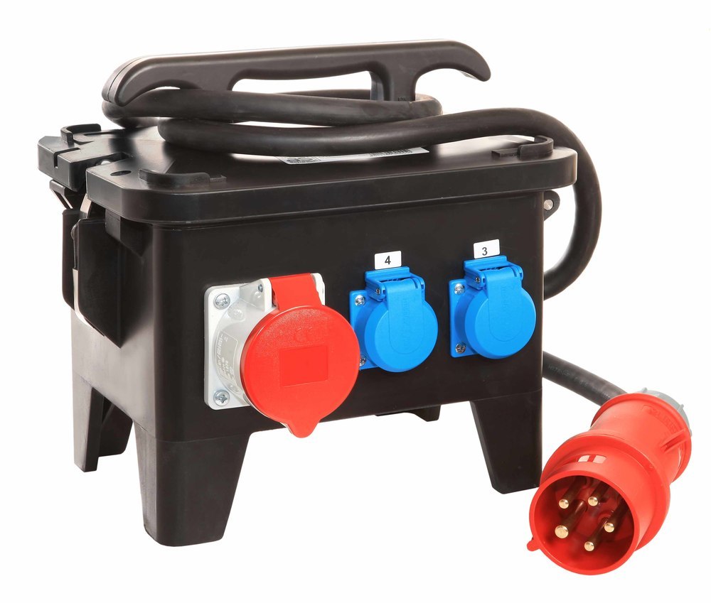 as Schwabe TechnikProdukte Baustellen-Stromverteiler M4 400V Produktbild img1 L
