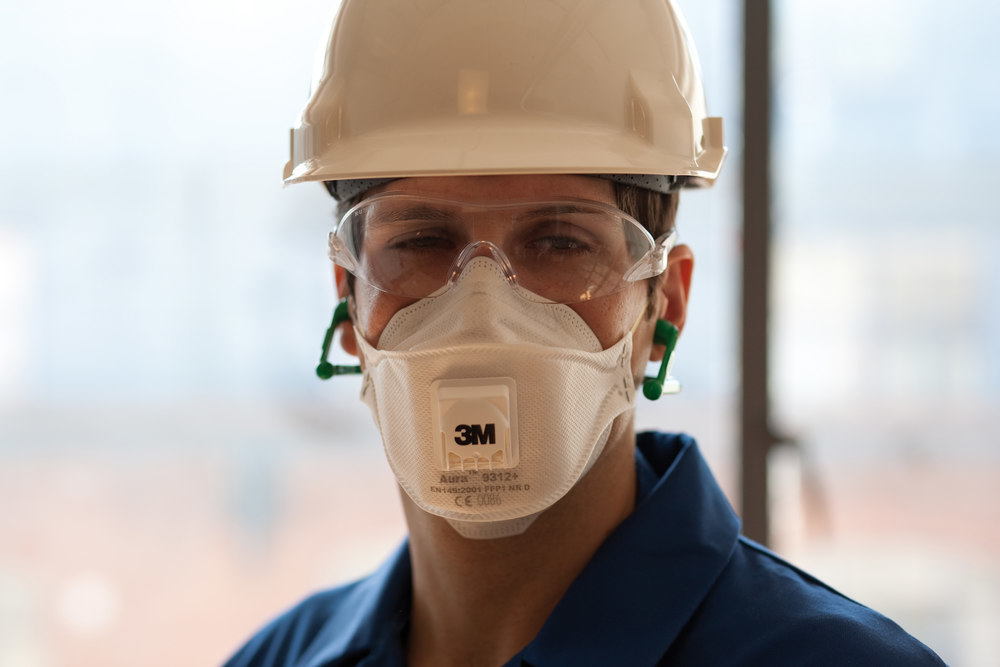 AURA Feinstaubmaske Aura 9312+ FFP1 Produktbild img2 L