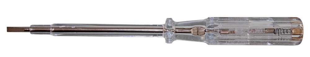 H+H Werkzeug Phasenprüfer mit Kunststoff-Griff und Metallclip Produktbild img1 L