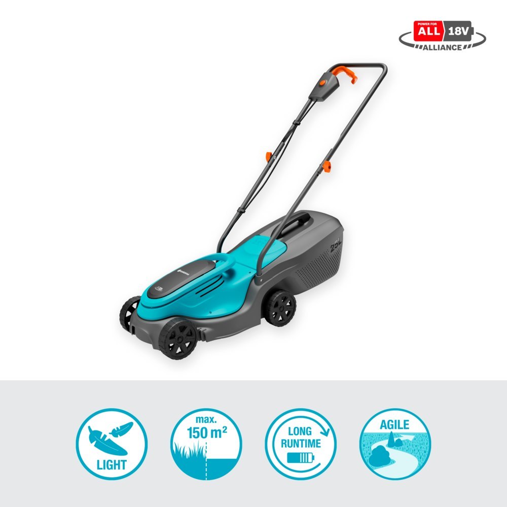 Gardena Akku-Rasenmäher PowerMax 30/18V P4A Ready-To-Use Set Produktbild img2 L