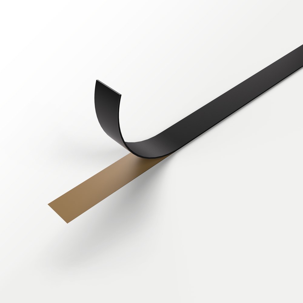 Halemeier Klebeband doppelseitig, 9 x0,5mm schwarz, 50m-Rolle in PE-Beutel mit EAN Produktbild img1 L