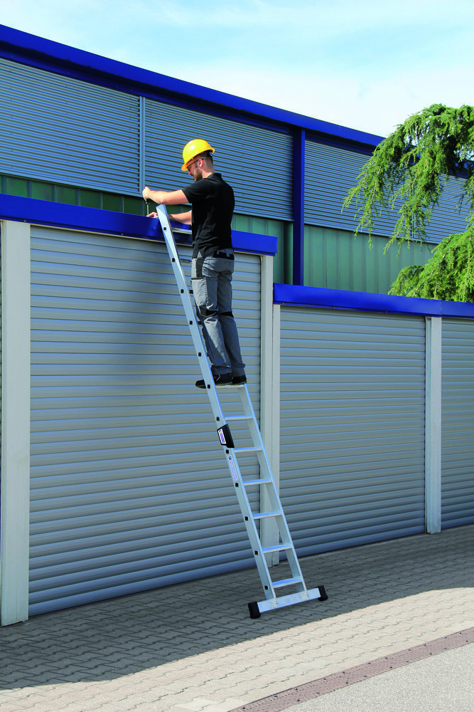 GÜNZBURGER STEIGTECHNIK Stufen-Anlegeleiter mit Standard-Traverse Produktbild img2 L