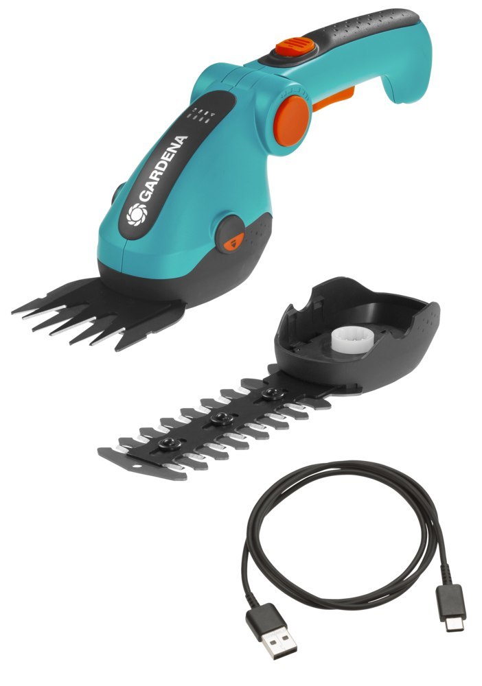 Gardena Set Akku-Gras- und Strauchschere ComfortCut Li Produktbild img1 L