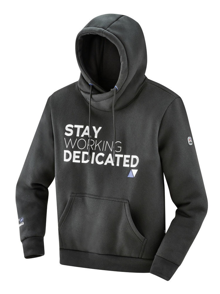 TERRAX Workwear Sweathoody Gr.2XL schwar z/azur Neutrale Produktlinie Produktbild img1 L