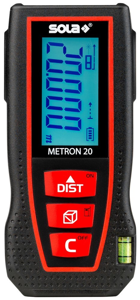 SOLA Laser-Entfernungsmesser METRON 20 mit Gürteltasche Produktbild img1 L