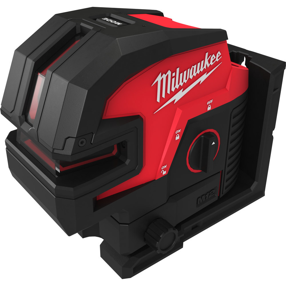 Milwaukee Kreuzlinienlaser M12 CLL4P-0C ohne Akku ohne Ladegerät Koffer Produktbild img1 L