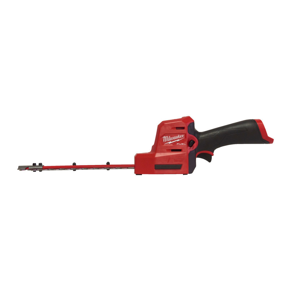 Milwaukee Akku-Heckenschere solo M12 FHT 20-0 ohne Akku ohne Ladegerät Karton Produktbild img2 L