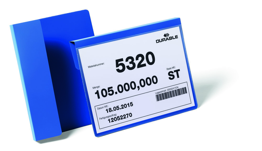 Durable Kennzeichnungstasche mit Fal Produktbild img2 L