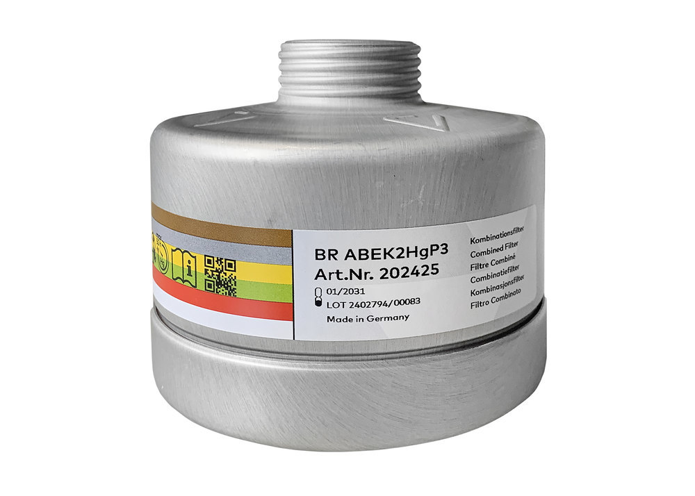 BARTELSRIEGER Kombifilter ABEK2HgP3 Schr aubfilter BartelsRieger Produktbild img1 L