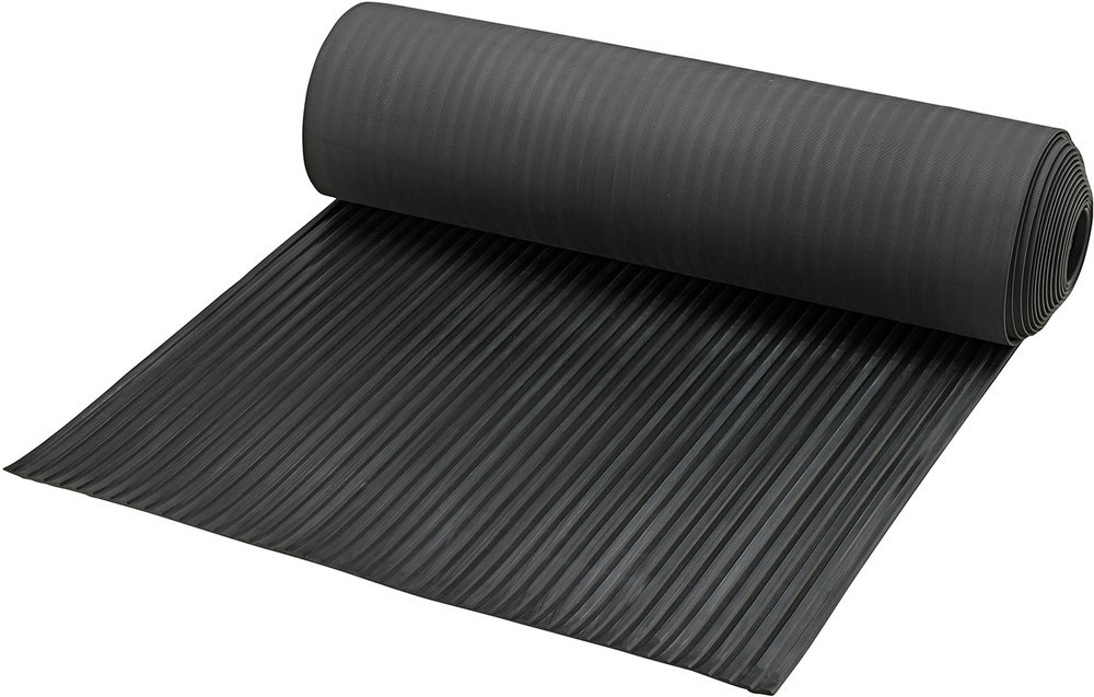 fortis Werkzeuge Leistenmatte PRO schwarz 6mm 1,0x10m Produktbild img1 L