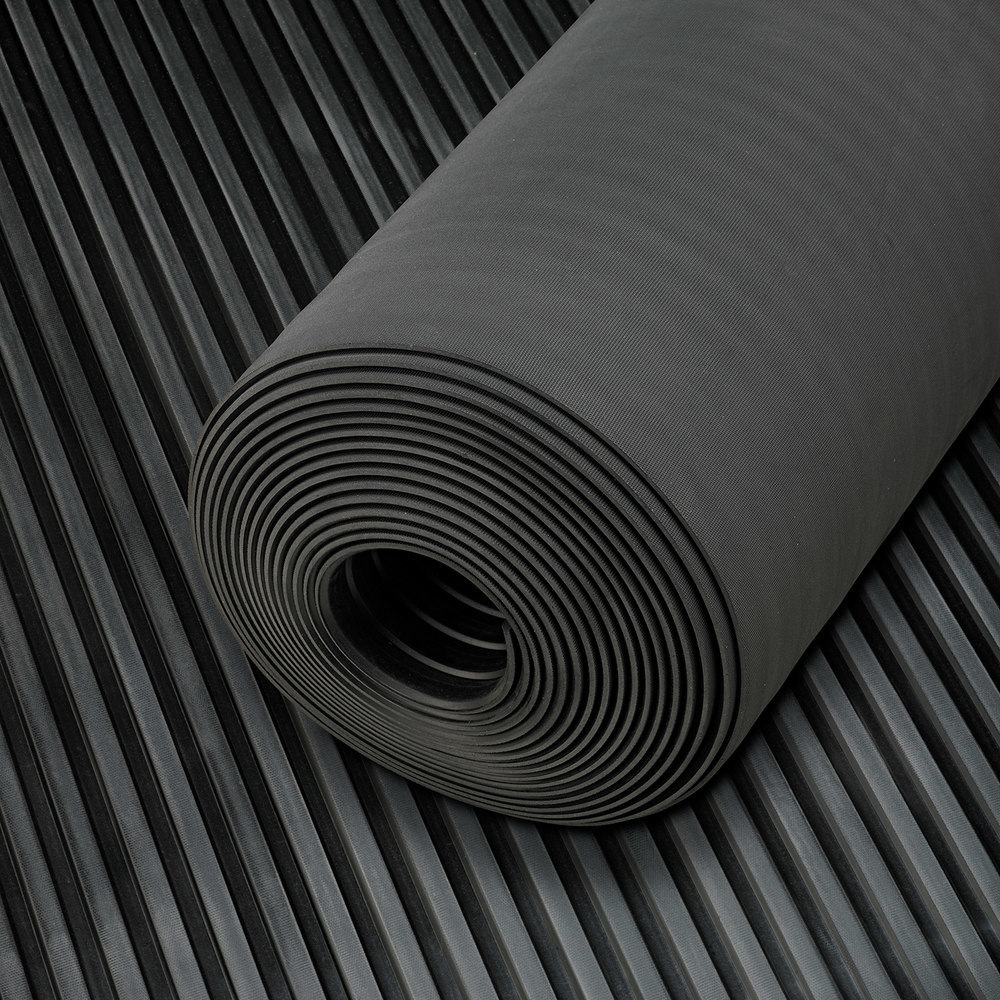 fortis Werkzeuge Leistenmatte PRO schwarz 6mm 1,0x10m Produktbild img3 L