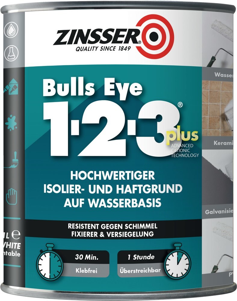 Zinsser Bulls Eye 123 Plus Produktbild img1 L