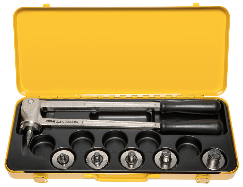 REMS Rohraufw.-Set Ex-Press Cu 12-15-18-22-28 Produktbild img1 L