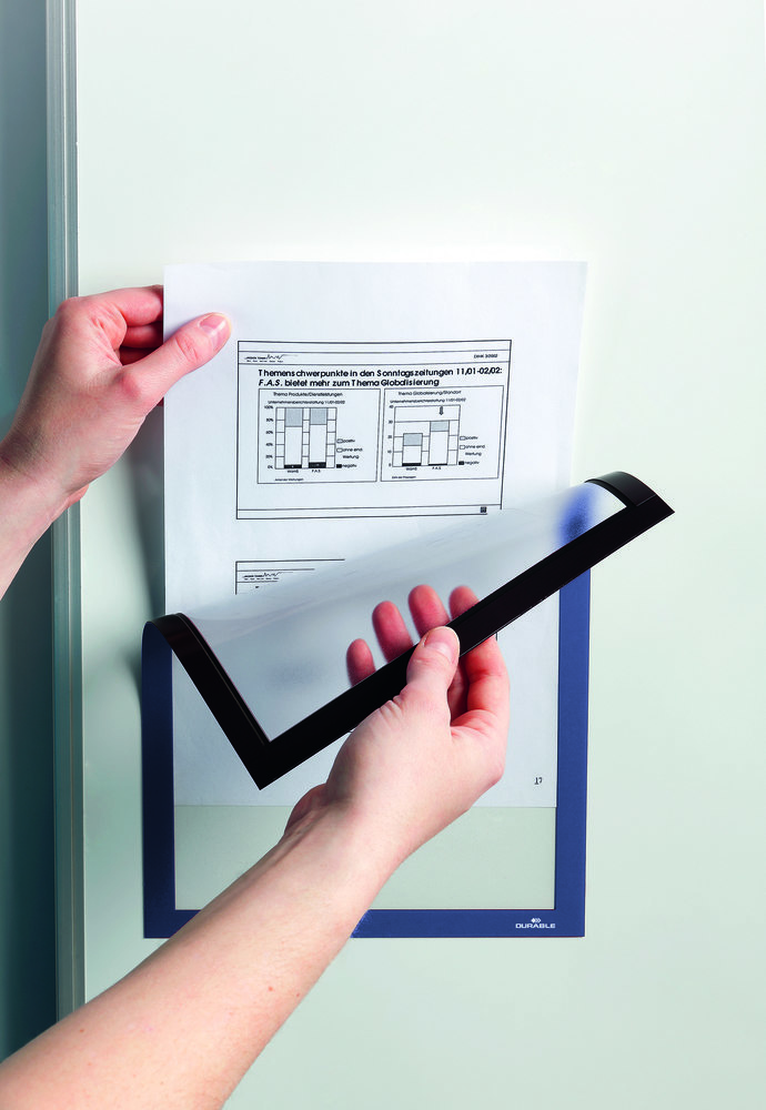 Durable Info-Rahmen DURAFRAME® MAGNETIC A4 Produktbild img4 L