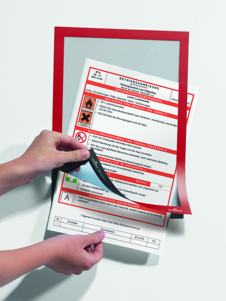 Durable Info-Rahmen DURAFRAME® A4 Produktbild img2 L