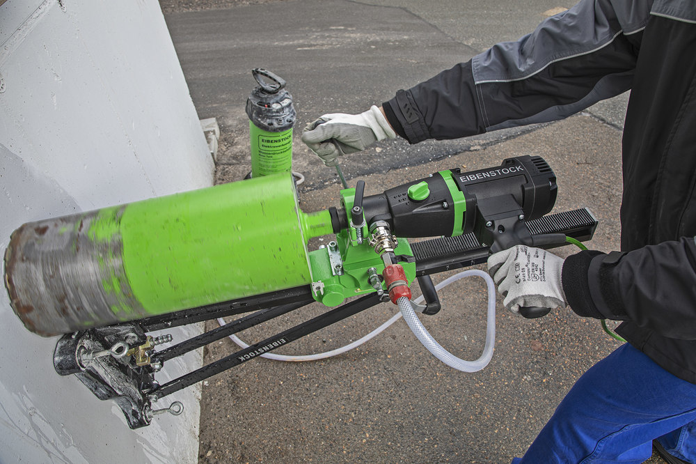 EIBENSTOCK Elektrowerkzeuge PLE 182 Diamant-Kernbohreinheit PowerLine (PLD 182.1 NT + BST 182 V/S + Aufnahme… Produktbild img4 L