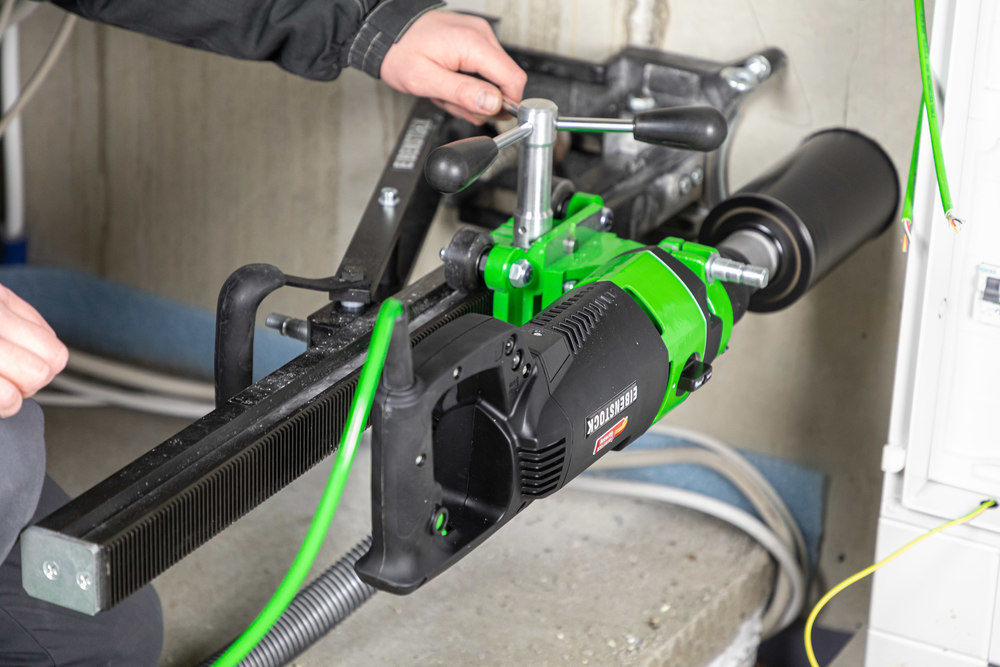 EIBENSTOCK Elektrowerkzeuge Diamant-Trocken-Softschlag-Kernbohrmaschine Produktbild img3 L