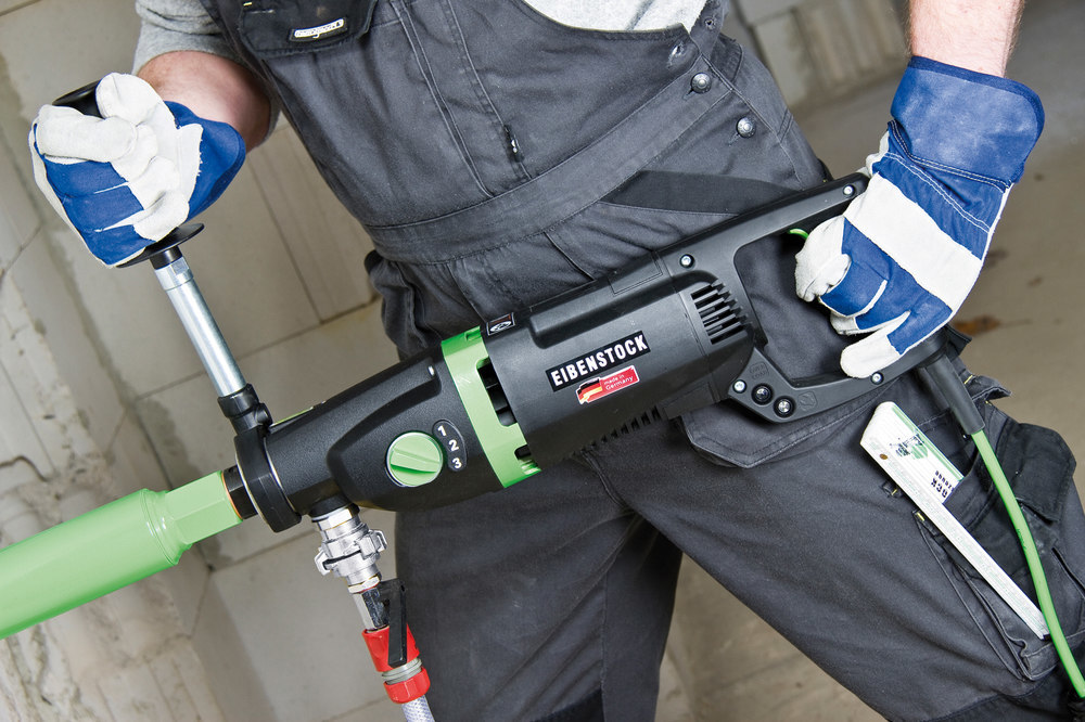 EIBENSTOCK Elektrowerkzeuge ETN 162/3 Diamant-Nass-Trocken-Kernbohrm aschine Produktbild img3 L