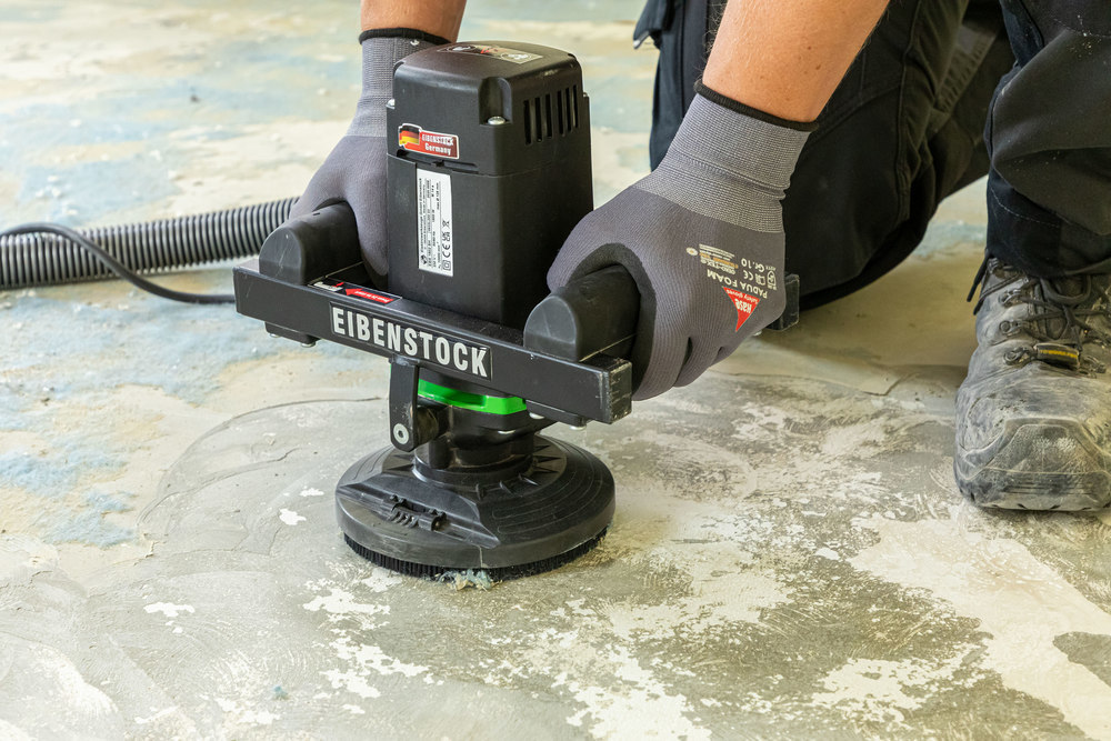EIBENSTOCK Elektrowerkzeuge EBS 1802 Betonschleifer 230V kpl. mit Di amantschleifteller Produktbild img2 L