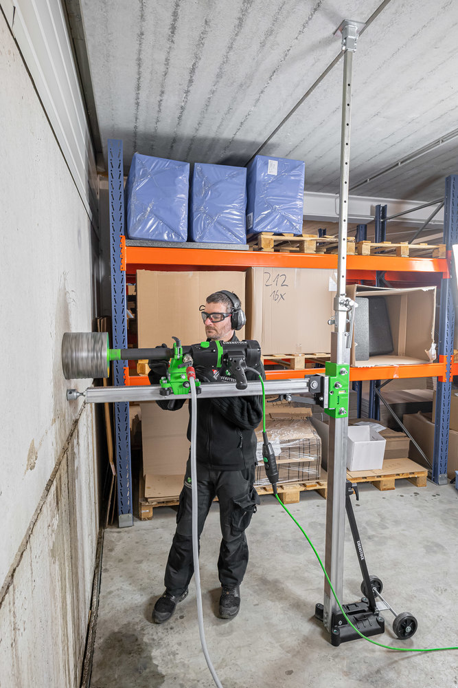 EIBENSTOCK Elektrowerkzeuge Bohrständer Up-Side-Down Eibenstock USD 182 max bis Bohr Ø 182 mm Produktbild img3 L