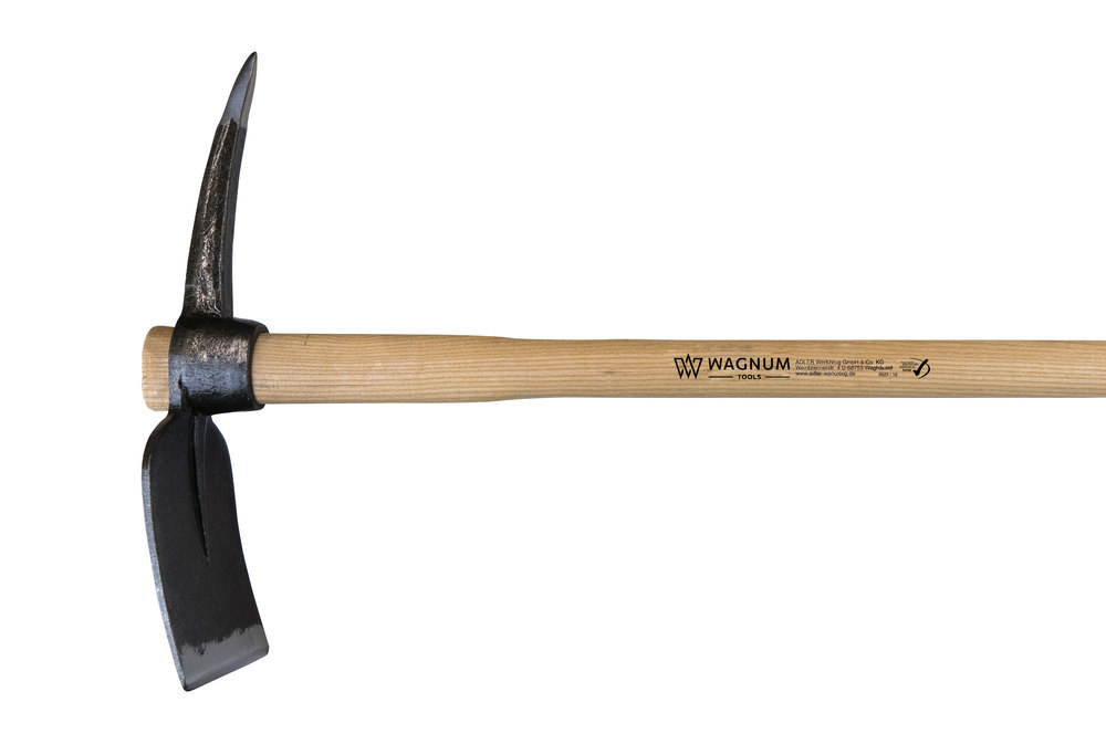 ADLER Wegmacherhacke 1800g mit Eschensti el geölt 1050mm Hacke aus C45 Stahl Produktbild img1 L
