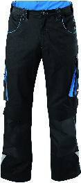 FORTIS H-Bundhose 24, schwarz/türkis, Gr. 33 Produktbild img2 L