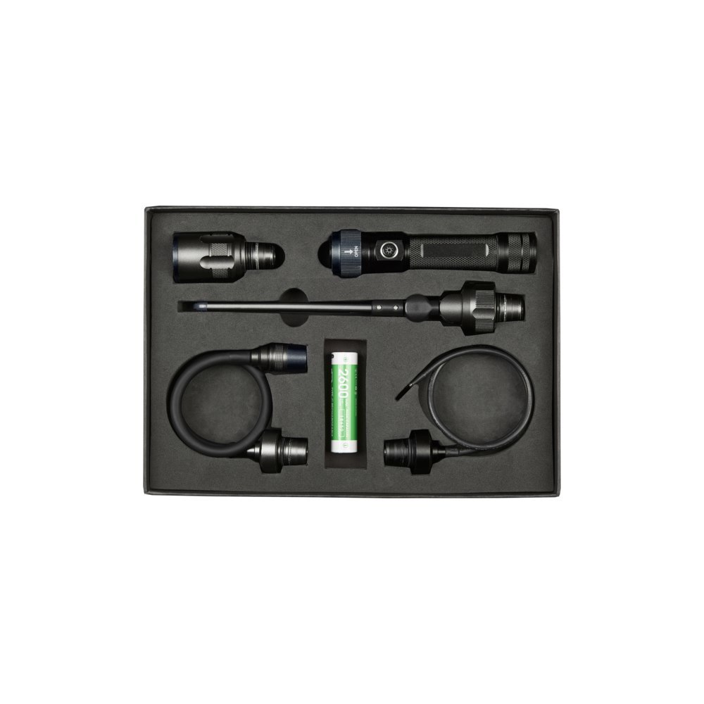 LENA LIGHTING Arbeitslampen Satz mit 2 Akkus Multi Light LED mit verschiedene Adapter 2 x Akku Produktbild img1 L