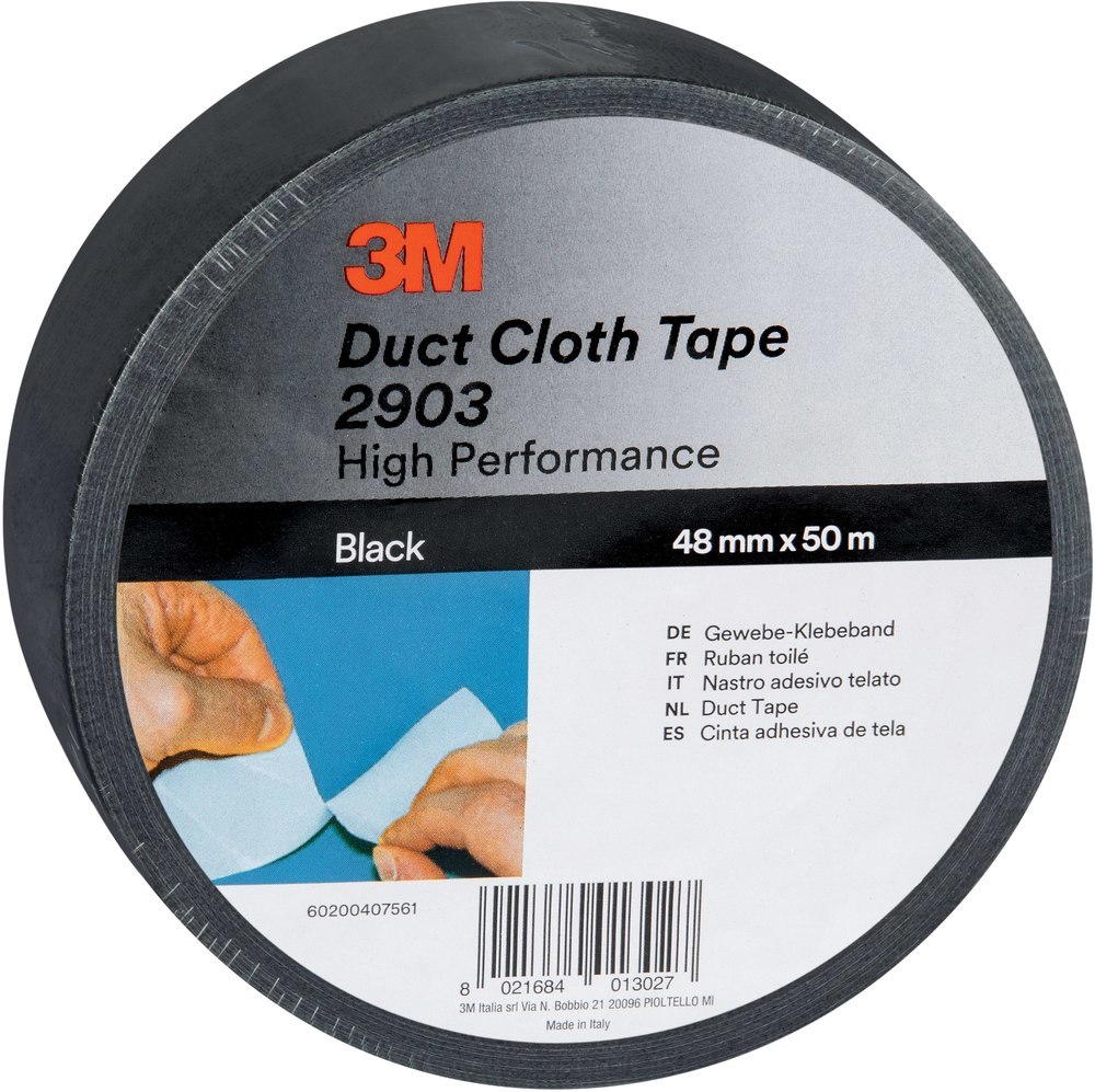 3M Gewebeband 2903 48mm x 50m schwarz Produktbild img1 L