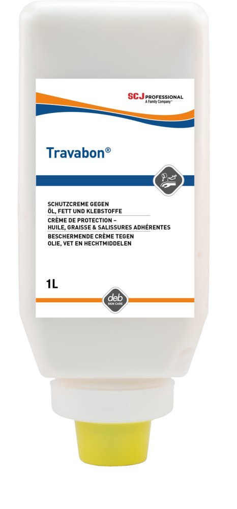 Travabon Hautschutzcreme 1.000 ml Softfl asche Produktbild img1 L