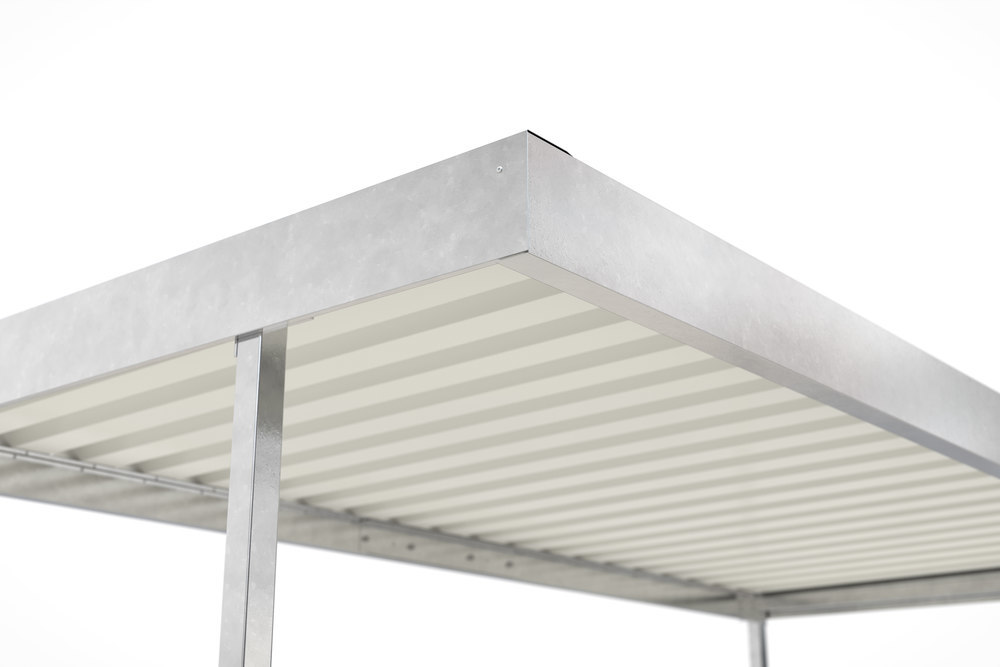 WSM QUALITÄT IN METALL Überdachung Leipzig L14 4300x2200x2350,R Produktbild img6 L