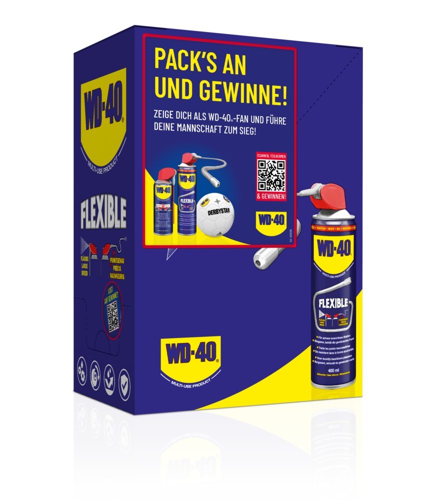 WD-40 Multifunktionsprodukt Flexible 400ml 5+1 Karton Produktbild img1 L