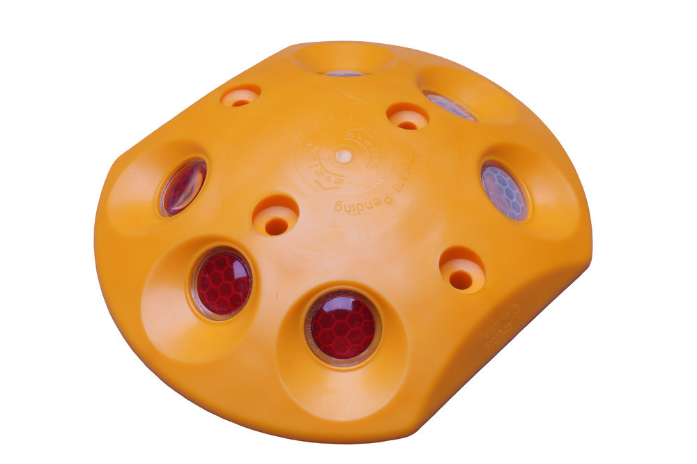 TEMKA Markierungsnagel 12004 MG gelb m. Reflektoren Produktbild img1 L