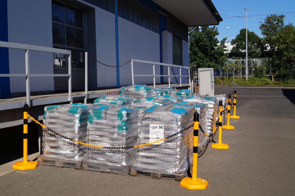 TEMKA Kettenpfosten, g/s 1000mm, Ø 63mm Produktbild img3 L