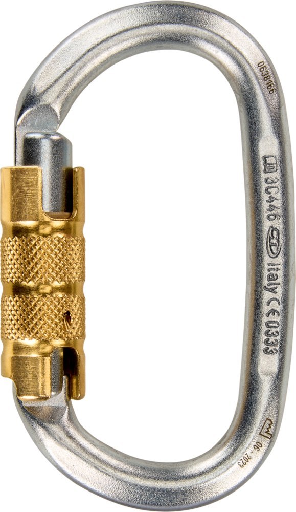 SKYLOTEC Karabine PILLAR Steel TG Oval m.Triplex twist-lock H-287-TG Produktbild img1 L