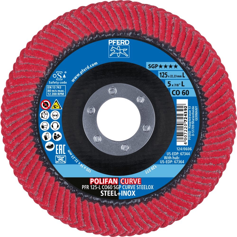 PFERD Fächerscheibe POLIFAN Produktbild img1 L