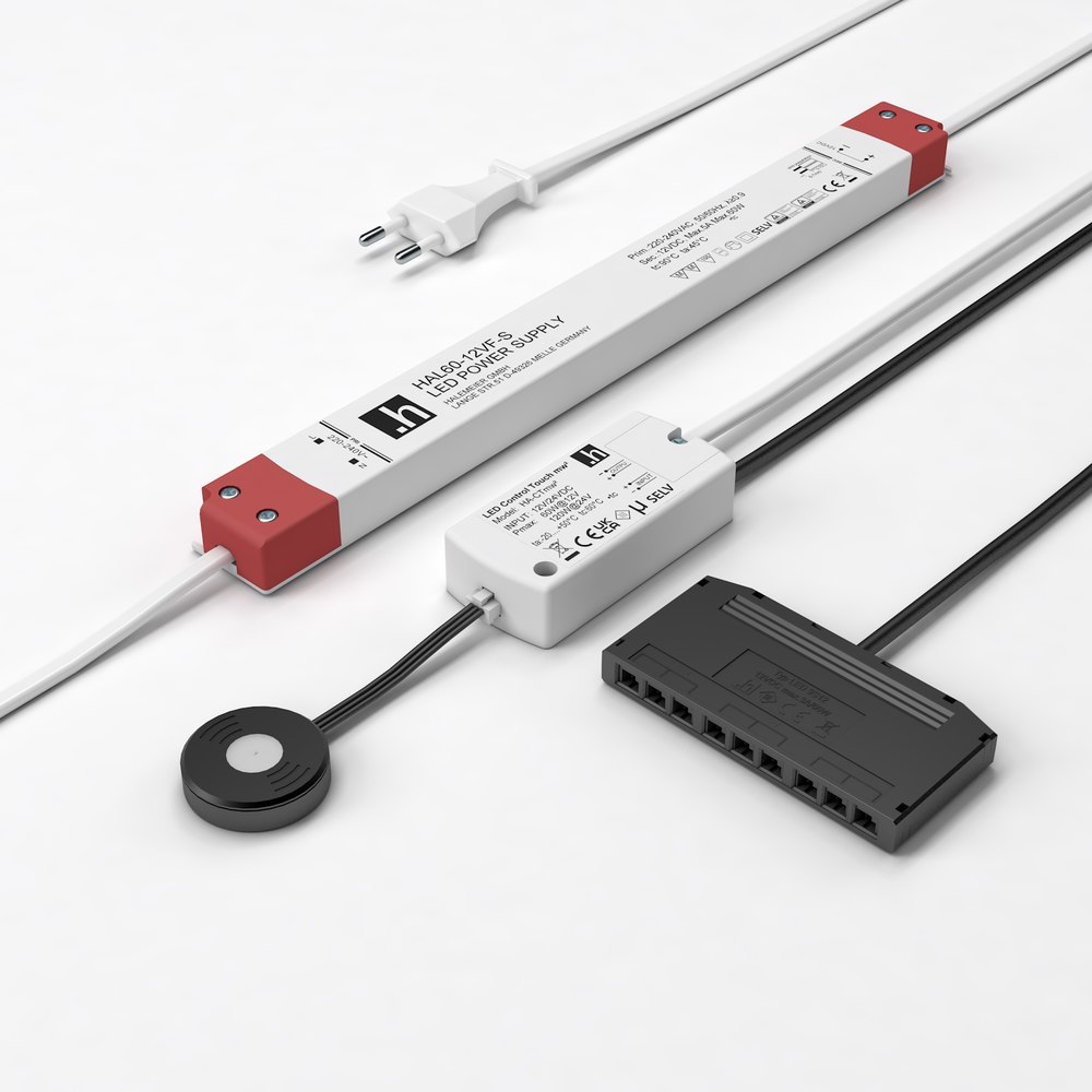 Halemeier LED-Leuchten-Touch Dimmer, Basic Touch Control, 60W Produktbild img1 L