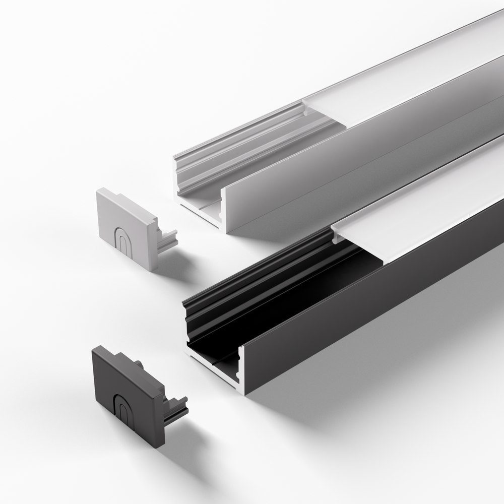 HALEMEIER Einbauprofil ChannelLine D2, ohne Abdeckung Produktbild img1 L