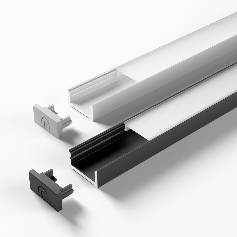 HALEMEIER Einbauprofil ChannelLine D, ohne Abdeckung Produktbild img1 L
