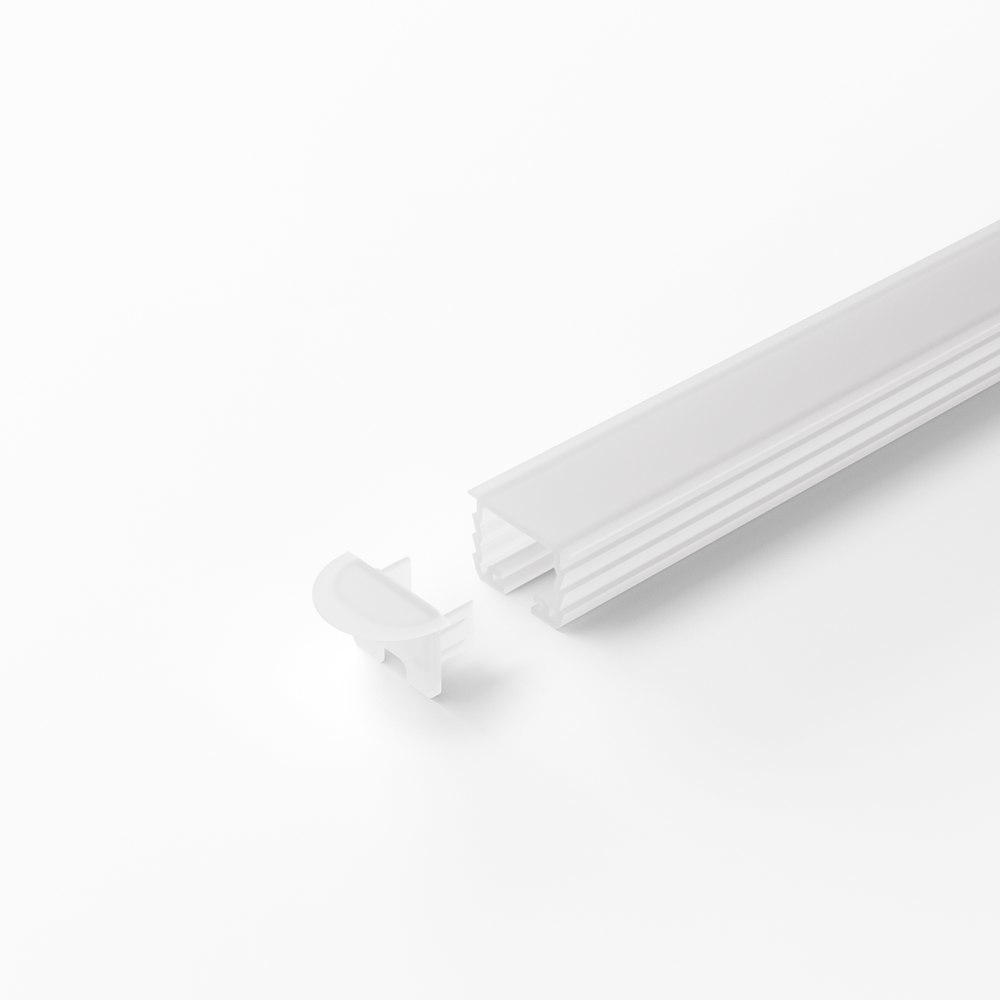 Halemeier Vitrine-Einbauprofil,L 300mm, ChannelLine T1 Muster Produktbild img2 L