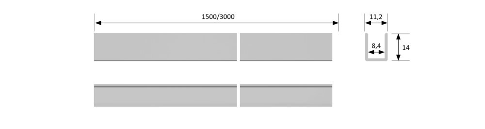 HALEMEIER Einbauprofil GlasLine Produktbild img6 L