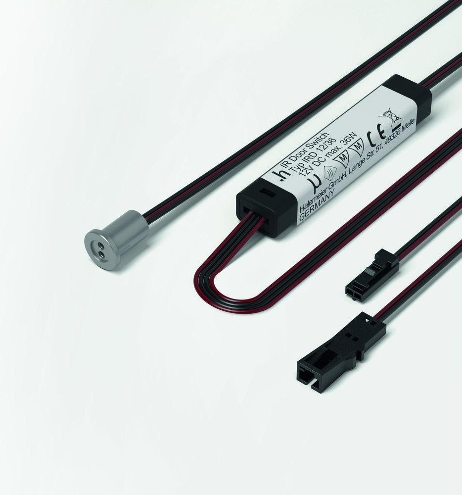 Halemeier Schaltsystem-IR-Sensor, Door Switch,Ø 10,5mm,H 12mm, Berühr.loser Sensorschalt. Produktbild img2 L