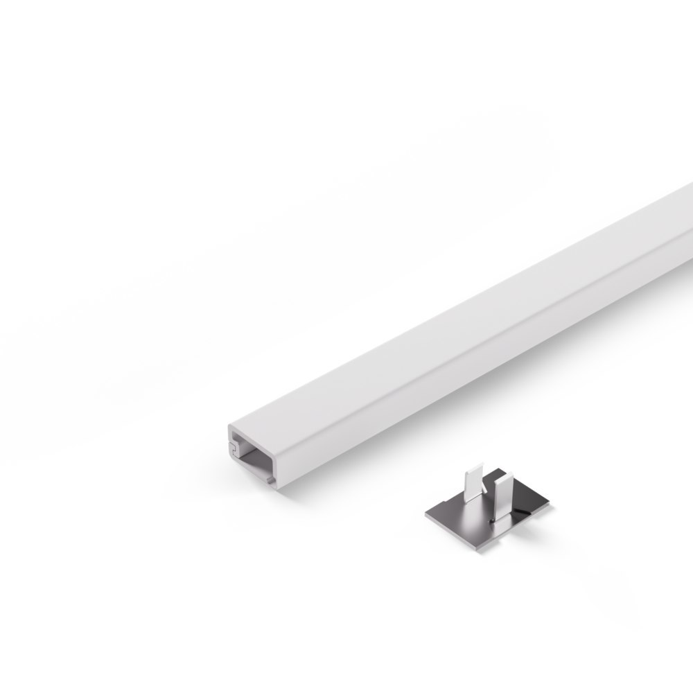 Halemeier Leitung-Kabelhalter, klein, Kunststoff schwarz Produktbild img2 L