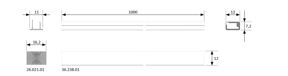 Halemeier Leitung-Kabelhalter, klein, Kunststoff schwarz Produktbild img4 L