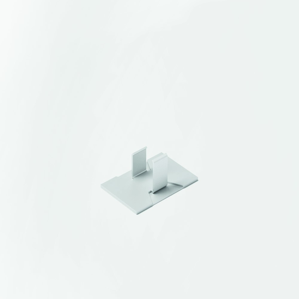 Halemeier Leitung-Kabelhalter, klein, Kunststoff schwarz Produktbild img1 L