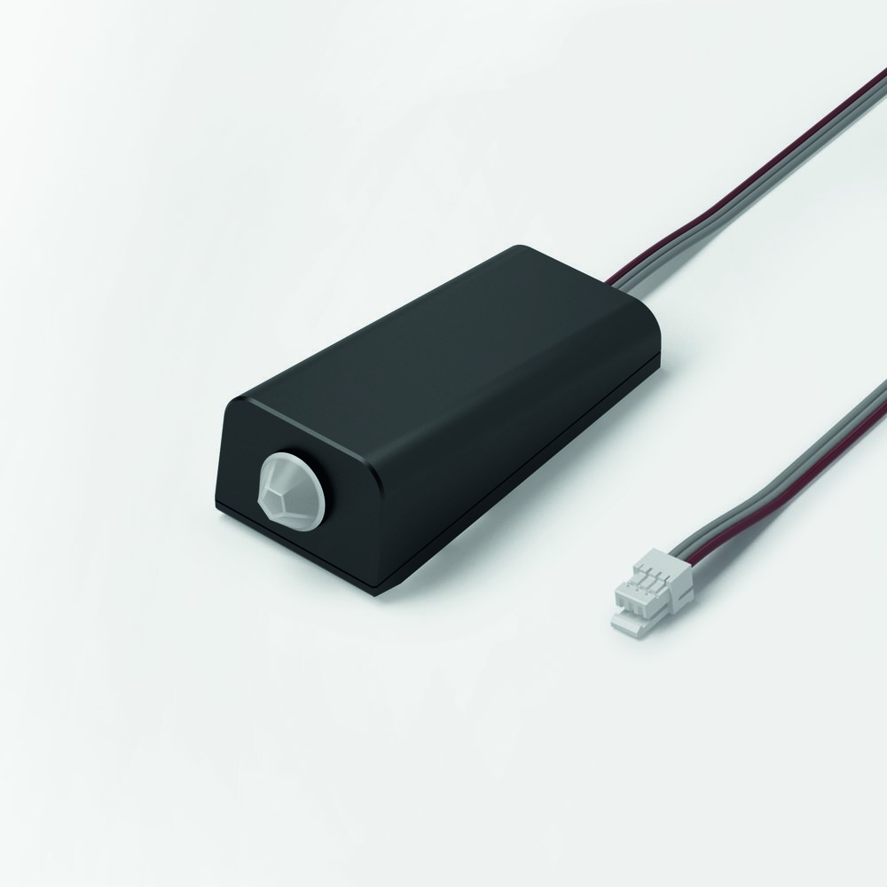 Halemeier PIR-Sensor, MultiSwitch2,Ø 35mm,Höhe 15mm, schwarz Produktbild img2 L