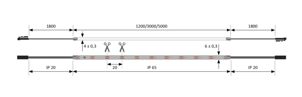 HALEMEIER LED-Anbauleuchte Versa Fix Produktbild img8 L