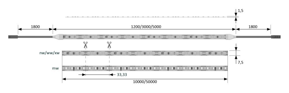 HALEMEIER LED-Anbauleuchte Versa Inside 600, 12 V DC Produktbild img8 L