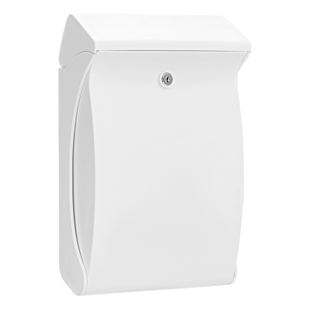 BURG WÄCHTER GA-Briefkasten, Swing 4905 W, Kunststoff, weiß matt Produktbild img2 L