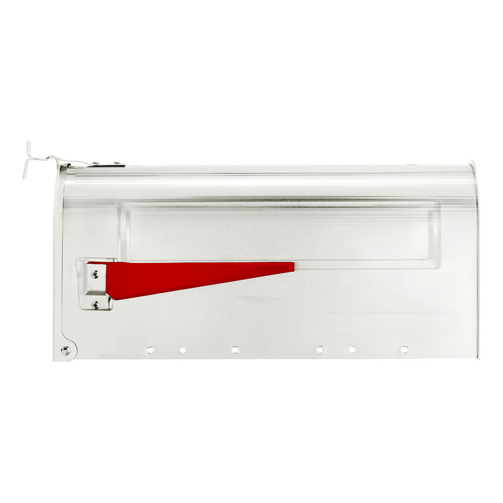BURG WÄCHTER GA-US-Mailbox, US-Mailbox 892 ALU, Aluminium, mit schwenkbarer Fahne blank Produktbild img6 L